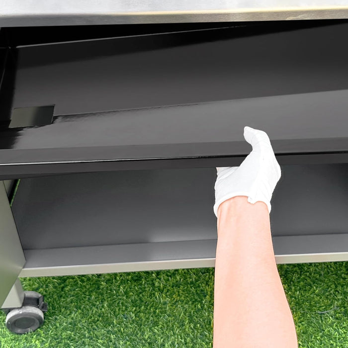 Grease Bottom Tray 67767/67758 for Weber Genesis 300 Series Side Knobs Models 2010 and before, 16" x 23 5/8"