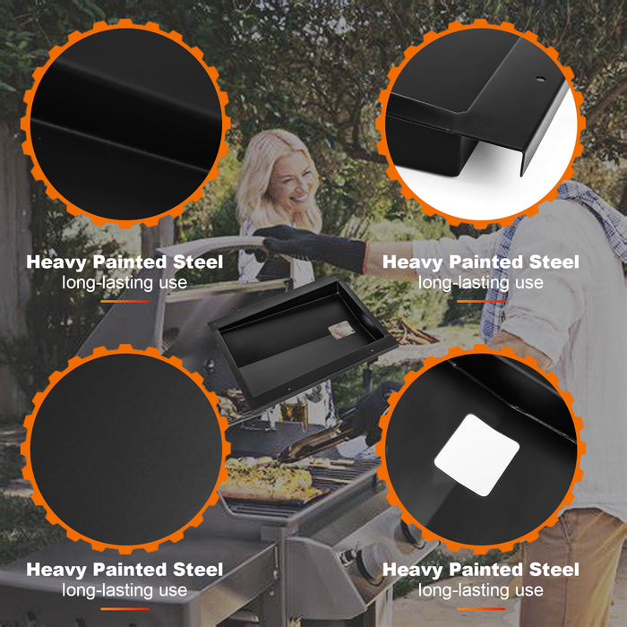 Grease Bottom Tray 69803, Drip Pan and Liners Kit for Weber Spirit 200, 210, 220 Series Models 2013 and newer Gas Grills