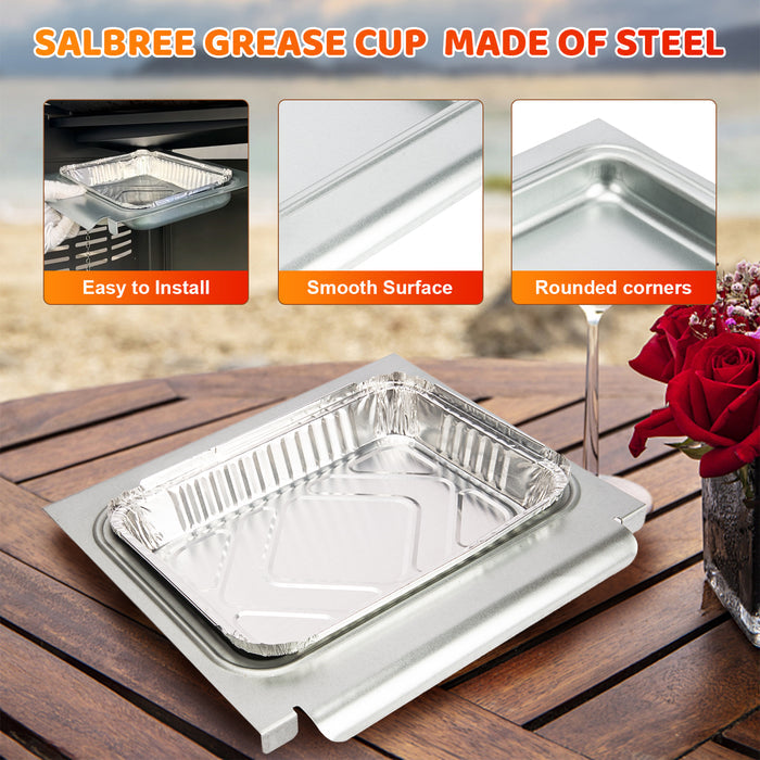 Grease Bottom Tray 69803, Drip Pan and Liners Kit for Weber Spirit 200, 210, 220 Series Models 2013 and newer Gas Grills