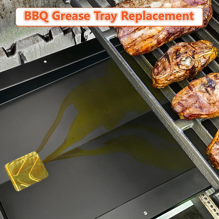 Grease Bottom Tray 91354 and Catch Pan 67047 for Weber Spirit 300 Series 310 and 320 Models 2009 to 2012