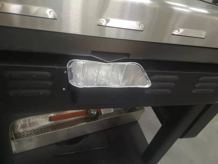 Grease Drip Pan Cup Catcher Tray and Liners Kit for Blackstone Stove 17", 22", 28'' and 36'' Flat Top Griddles