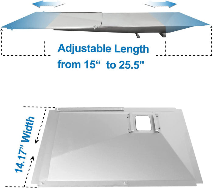 Grease Tray Catch Pan Foil Liner Kit for Nexgrill 2 - 4 Burner Gas Grills