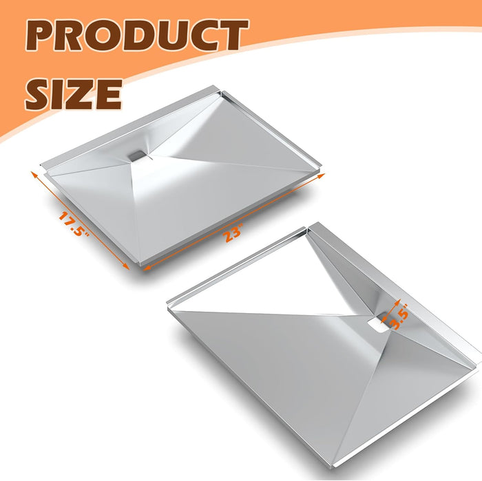 Grease Tray fits for Napoleon LEX 485 Series 485RB, 485RSB, 485RSIB, 485SIB, LD485, LD485RB Gas Grills