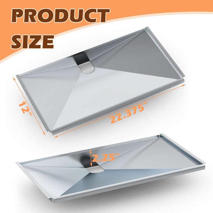 Grease Tray fits for Napoleon Prestige 450 Series 450RB, 450RBI, 450RSB, P450, P450RB, P450RSB Gas Grills