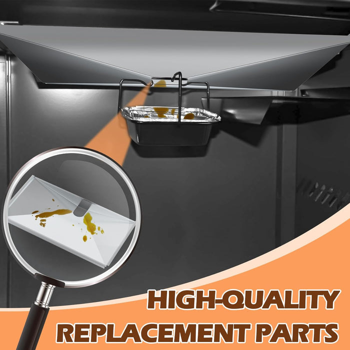 Grease Tray fits for Napoleon Prestige 450 Series 450RB, 450RBI, 450RSB, P450, P450RB, P450RSB Gas Grills