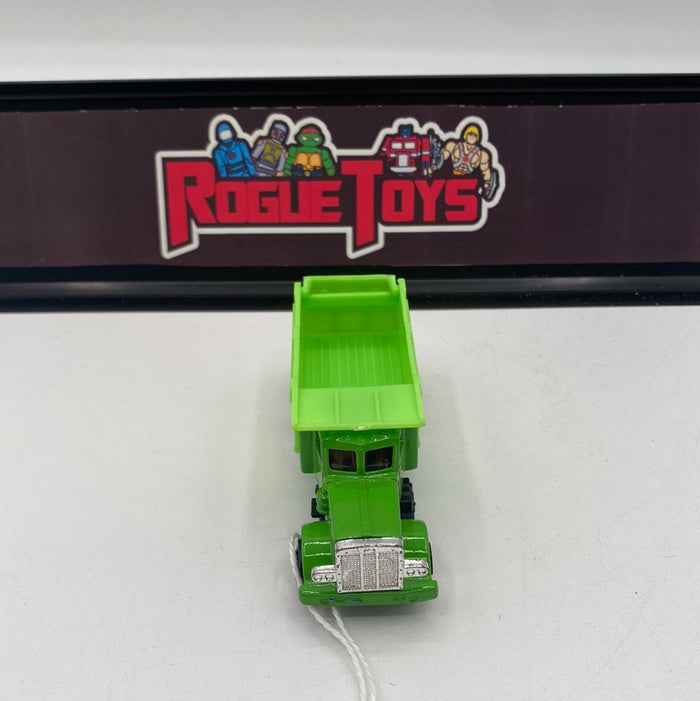 Green Blue Tipper Dump Truck Construction