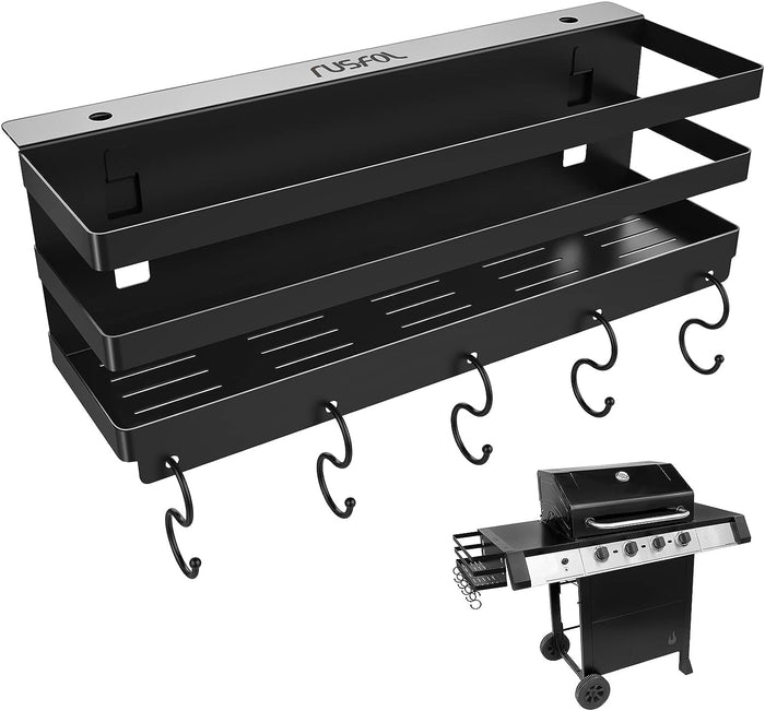 Griddle Caddy Storage Box for most Char-Broil 2/3/4 Cabinet Style Gas Griddles, with an Allen Key