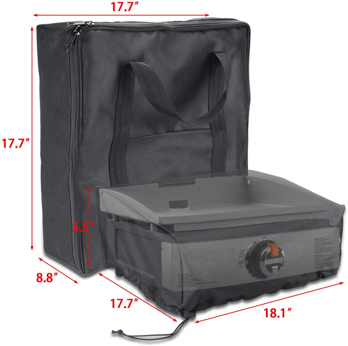 Blackstone 17 Inch Table Top Griddle Cover and Carry Bag Set