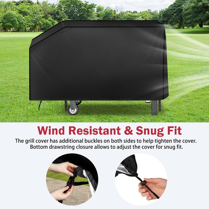 Griddle Cover fits Blackstone 28 Inch Flat Top Grill Griddle Station, Waterproof Polyester BBQ Cover