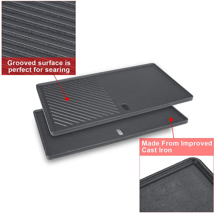 Griddle Grates for Char-broil Performance 3 Burner 463234614, 463238114, 463470109, 463436515 Gas Grills