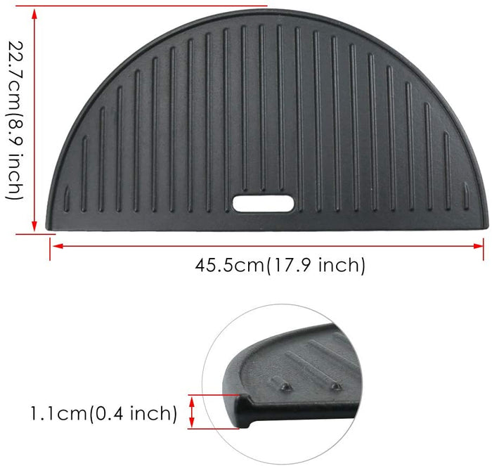 Griddle Large Big Green Eye Ceramic Grill