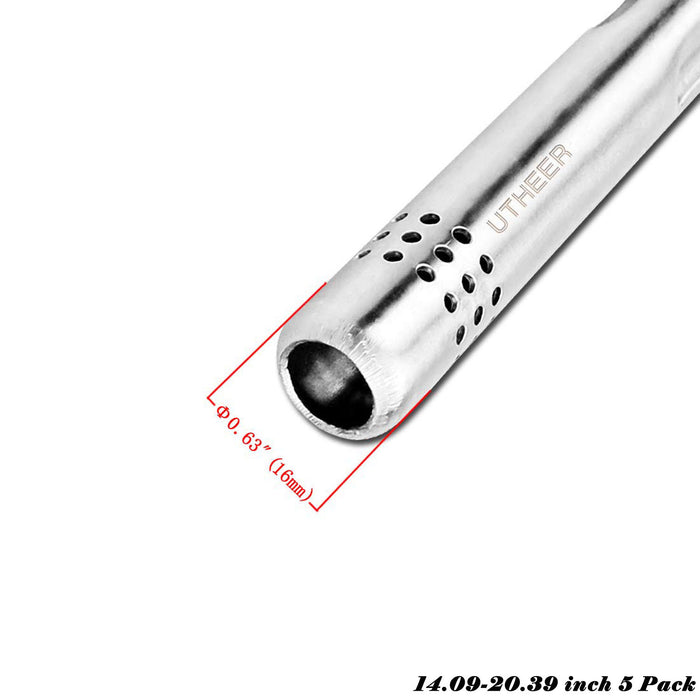 MASTER FORGE 12"-17.5" & 14.09"-20.39" Grill Burners Stainless Steel Replacement Parts