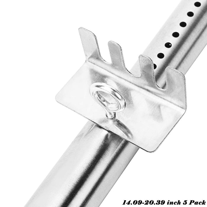 MASTER FORGE 12"-17.5" & 14.09"-20.39" Grill Burners Stainless Steel Replacement Parts