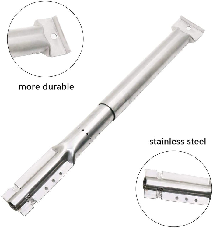 Grill Burner 5 Pack Adjustable from 12 2/10 to 16 1/2'' for Most BBQ Gas Grills