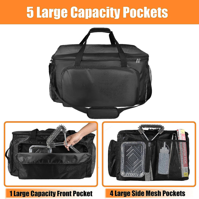 Grill Carry Bag for Ninja Woodfire OG701, OG751, OG700 Series Outdoor Smoker Grills