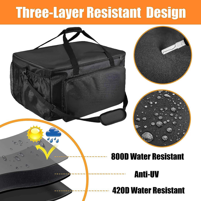Grill Carry Bag for Ninja Woodfire OG701, OG751, OG700 Series Outdoor Smoker Grills
