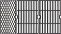 Grill Cooking Grate for Dyna Glo DGH474CRP, DGH483CRP, DGF493BNP, DGF493PNP-D, DGB495SDP etc Grills