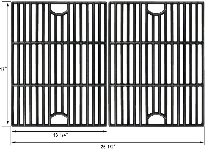 Grill Cooking Grid Grates for Kitchen Aid 720-0830A 4 Burner Gas Grill
