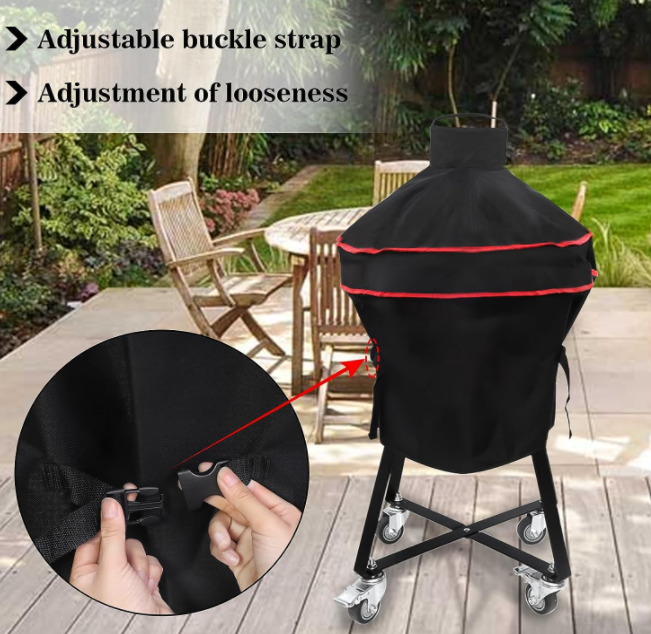 Grill Cover, 22 Inch BBQ Cover Grill Covers for Minimax & Small Big Green Egg Accessories, 28" x 22"