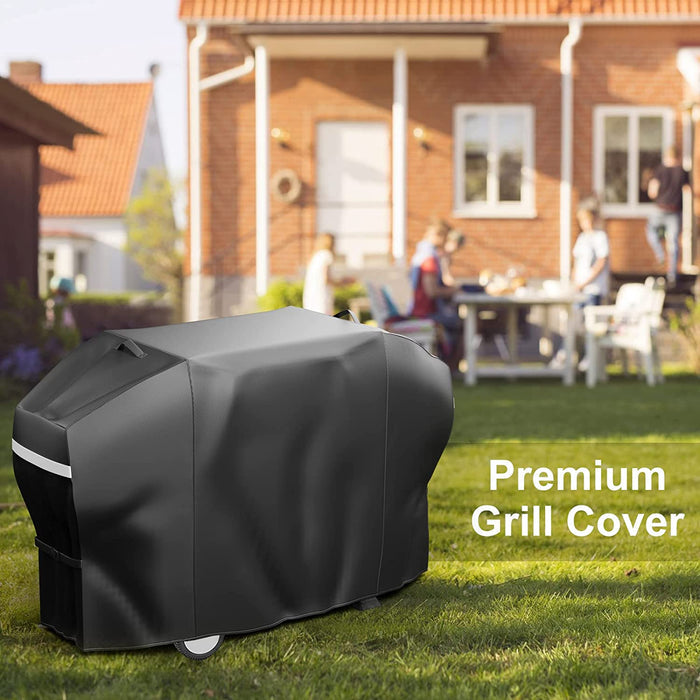 Grill Cover 60W x 24D x 44H fits 3 to 5 Burners Gas Grills