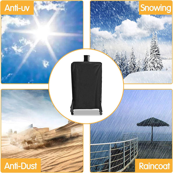 Grill Cover 73351 for Pit Boss 5 Series Vertical Smoker (PBV5PW1), Black