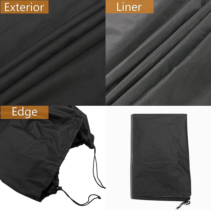 Grill Cover Fit Dyna-Glo DGSS1382VCS-D and DGSS1382VCS Vertical Offset Charcoal Smoker Grills