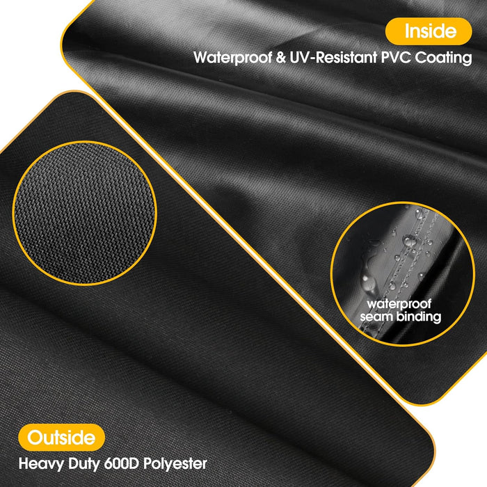 Grill Cover for Blackstone 1819 17 Inch Duo Model Griddle and Charcoal Combo Grill