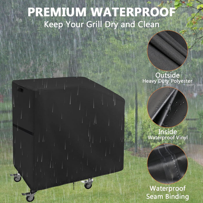 Grill Cover for Blackstone E-Series 22" Electric Tabletop Flat Top Griddles with Prep Cart