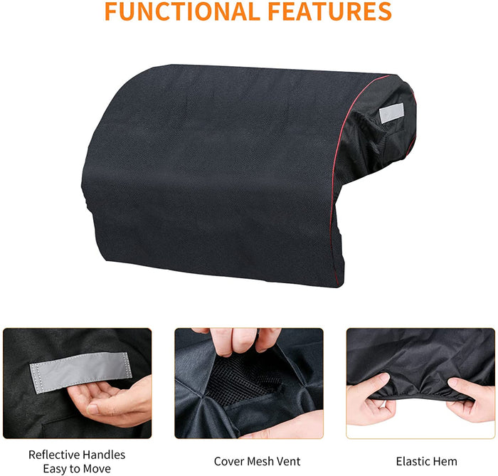 Grill Cover for Broilmaster 26 inch Built-In Barbecue, Waterproof BBQ Cover