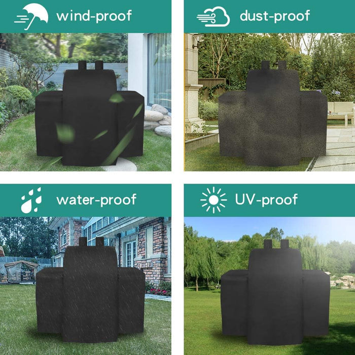 Grill Cover for Char-Griller 3055 3 Burner Grillin' Pro 3001 and 3000 Gas Grills