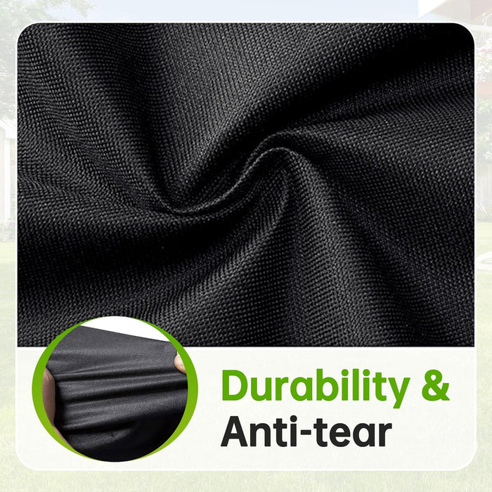 Grill Cover for Cuisinart 22" CGG-888 360 Griddle, Heavy Duty 600D Griddle Cover for Cuisinart CGWM-003 360° Griddle Cooking Center, 30" x 30" x 46"