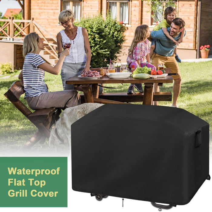 Grill Cover for Cuisinart 4 Burner CGG-0036 Outdoor Propane Griddle Patio Gas Grill