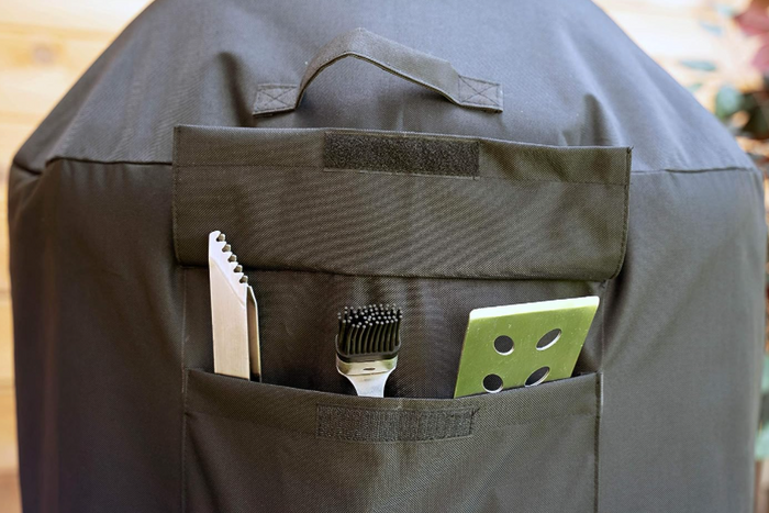Grill Cover for Mini and Mini Max Big Green Egg and Kamado Joe, Sturdy Covers Ceramic Grill Defender
