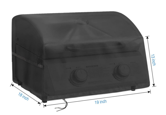 Grill Cover for Monument Portable Propane Gas Grill, Camping Table Top Small Tabletop Grill Covers