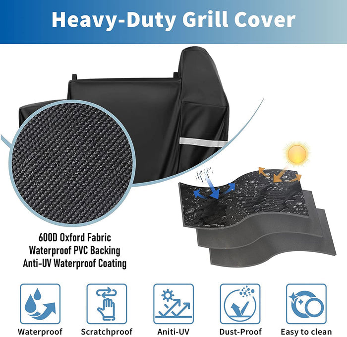 Grill Cover for Z Grill 10002B, 10002E, 1000C, 1000D, 1000E Wood Pellet Smoker Grills