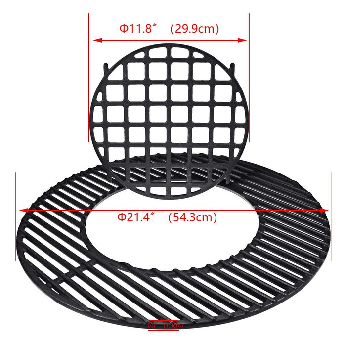 Weber 8835 Cast Iron 22.5" Charcoal Grill Cooking Grate Replacement