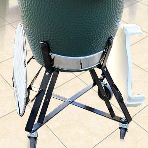 Grill Grate Rack Plate Setter Support Rack for X-Large Big Green Egg Kamado Ceramic Grills