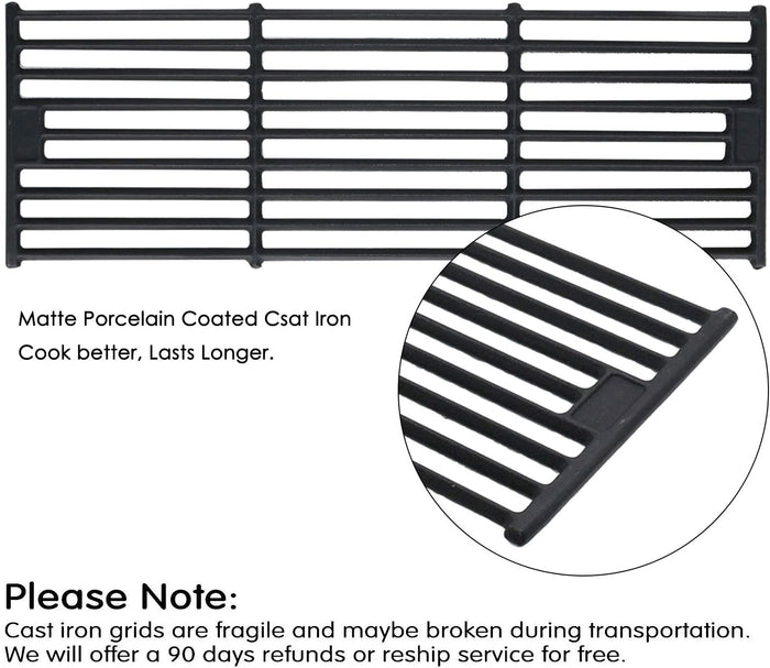 Grill Grates 19 3/4" X 27" fits King Griller 3008, 5252 Grills