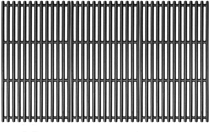 Grill Grates 3 Pcs for Walmart 555179228 Model, 17" x 28-1/2", Cast Iron Grill Replacement Parts