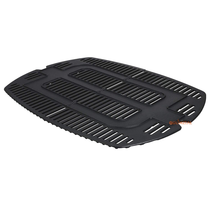 Weber 7646 Matte Cast Iron 25" Grill Cooking Grates Replacement 2 Pack