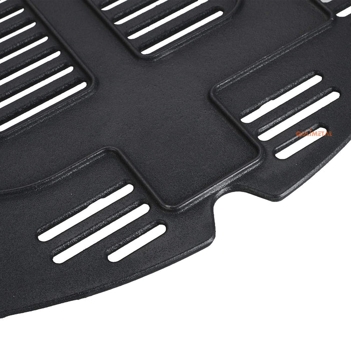 Weber 7646 Matte Cast Iron 25" Grill Cooking Grates Replacement 2 Pack