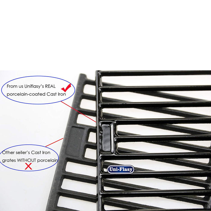 Char-Griller Grill Grates for 5050, 5072, 5252, 5650 etc Grills, 19 3/4 X 20 1/4 Replacement Parts