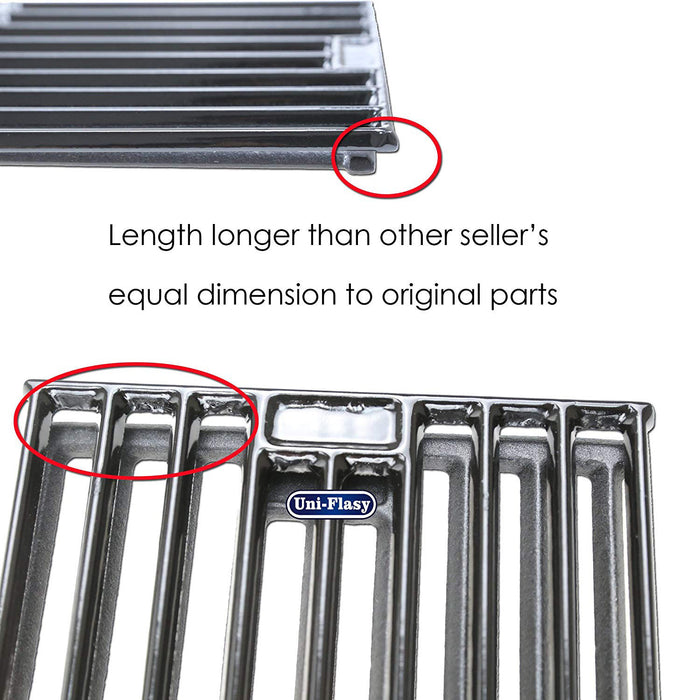 Char-Griller Grill Grates for 5050, 5072, 5252, 5650 etc Grills, 19 3/4 X 20 1/4 Replacement Parts