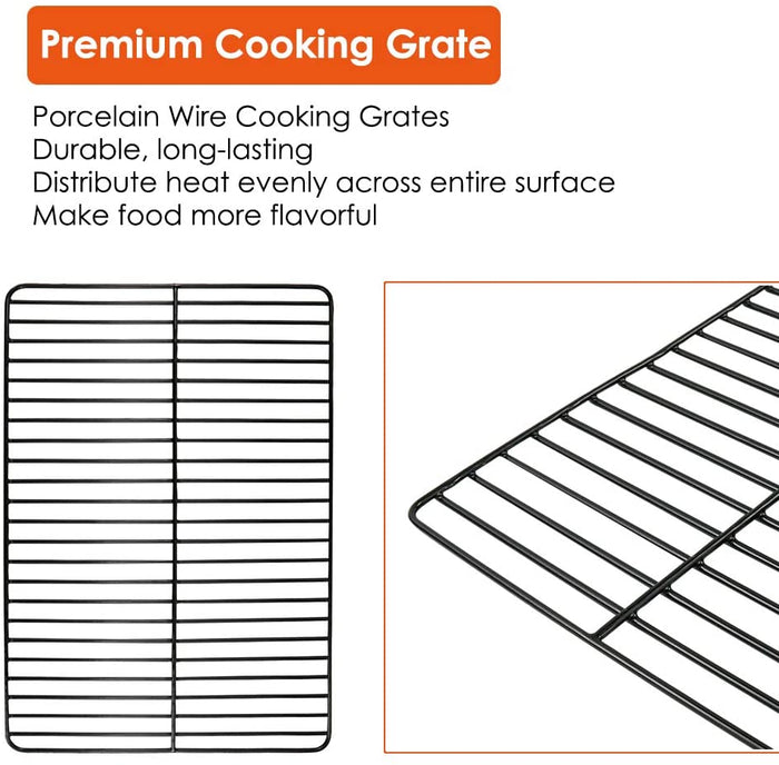 19.7'' Grates for Char-broil 415.16121801, 461630007, 461630208 Classic 280 2 Burner Grills, G206-0006-W1 Replacement Parts
