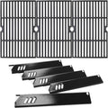 Grill Grates + Heat Plates Replacement Part Kit for Dyna-Glo DGF510SBP, DGF510SSP, DGF510SSP-D etc Grill