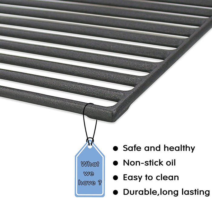 Grill Grid Grates Parts 17 x 26 1/2'' for Uberhaus 780-0003 Grills