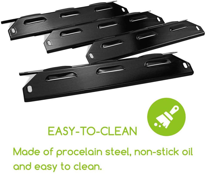 Grill Heat Plates 4 Pcs Kit for Sams PG-4030400LG Model, 14 15/16 x 3 13/16'', Grill Replacement Parts