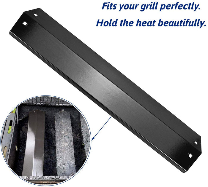 Grill Heat Plates fits Char-Griller 3000, 3001, 3008, 3030, 3070, 3072, 4000 Grills, 18 15/16 x 3 7/8''