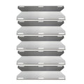 Grill Heat Plates fits Jenn-Air 720-0101, 720-0139, 720-0142, 720-0150, 720-0151, 740-0165, 750-0165 5 Burner Grills, 5 Pcs Parts 17 3/4'' x 6 3/8''