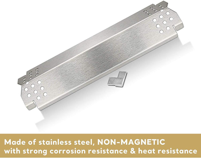 Grill Heat Plates fits Nexgrill 5 Burner 730-0882A, 730-0882AE, 730-0882S Gas Grills, 5 Pcs Kit 14.6 x 4.2 Inch